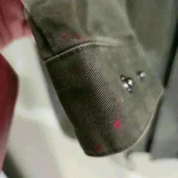 Whowhatwear jacket olive green size M - Picture 3 of 4